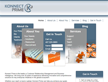Tablet Screenshot of konnectprime.com